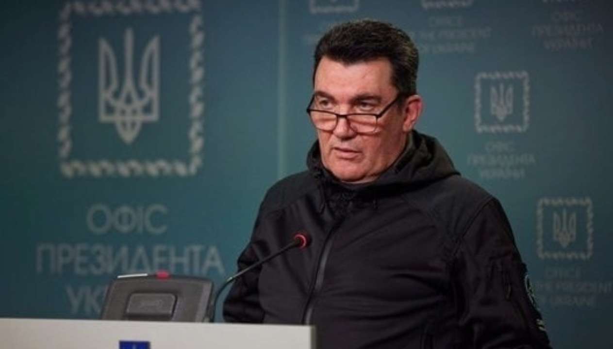 Данилов заявил, что украинские военные перехватывают инициативу/Фото: ОП Секретарь СНБО Алексей Данилов на брифинге