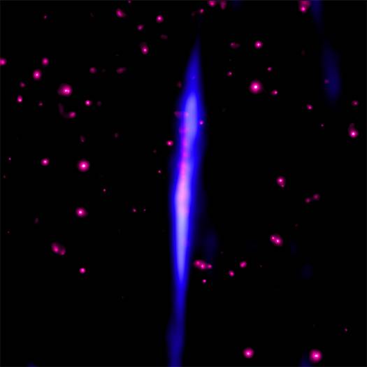 Фото: chandra.harvard.edu Ученые заметили скопление энергии загадочного происхождения в центре нашей галактики