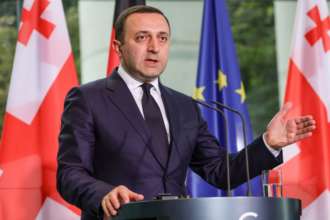 Прем'єр Грузії дорікнув українській владі в підтримці протестів/Фото: Getty Images Прем'єр Грузії дорікнув українській владі в підтримці протестів/Фото: Getty Images