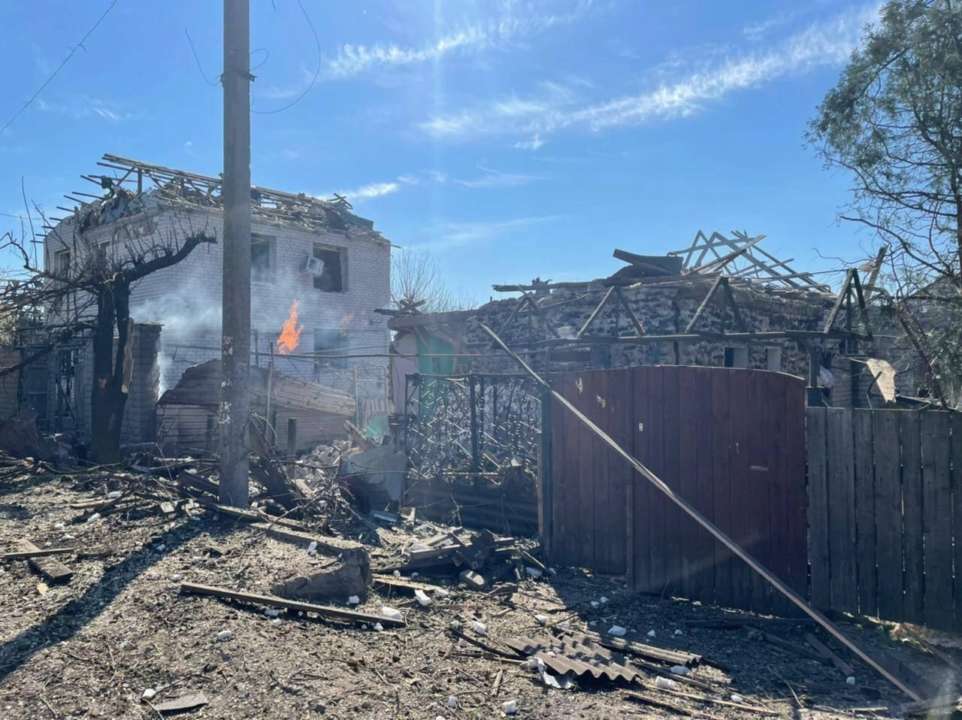 Запорожье подверглось ракетному удару/Фото: Запорожская ОВА Запорожье подверглось ракетному удару/Фото: Запорожская ОВА