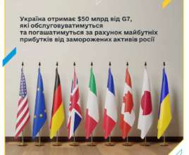 Україна отримає від G7 50 мільярдів доларів. Фото: Мінфін саміт G7