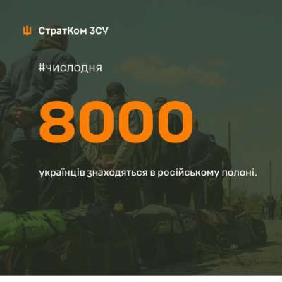 Фото: AFUStratCom Число дня: сколько украинцев находятся в российском плену