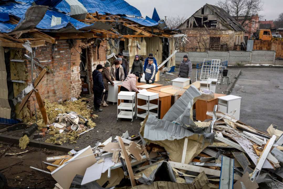 Рашисти вдарили по Запорізькому району/Фото: Getty Images Рашисти вдарили по Запорізькому району/Фото: Getty Images