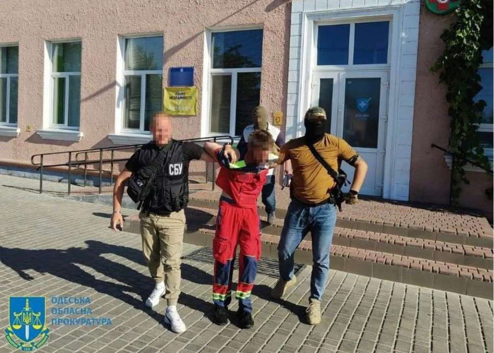 Задержан медицинский сотрудник, которого подозревают в работе на фсб / Фото: t.me/pgo_gov_ua