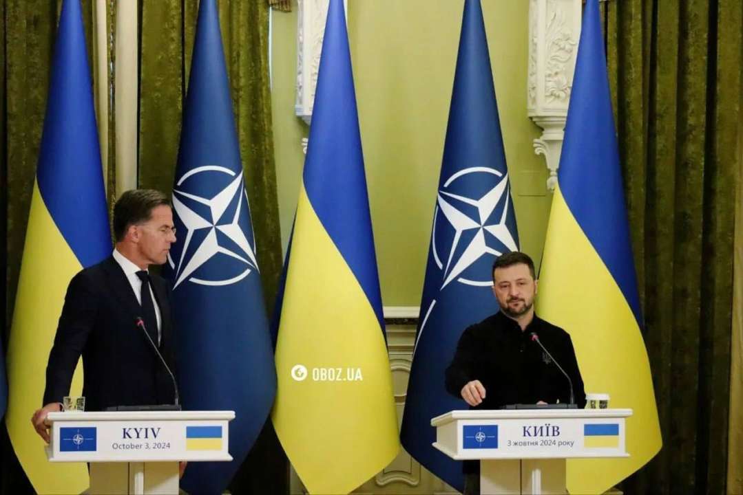 Рютте обговорив із Зеленським подальшу підтримку України з боку НАТО Рютте обговорив із Зеленським подальшу підтримку України з боку НАТО