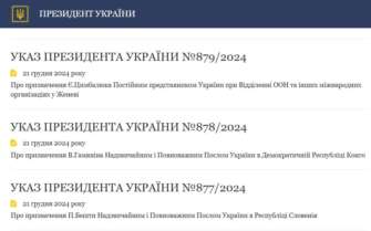 Указы Президента/Фото: president.gov.ua Указы Президента