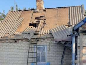 Оккупанты обстреляли мирные села Запорожской области/Фото: Запорожская ОВА В Запорожской области два села подверглись атаке россиян: фото последствий обстрела