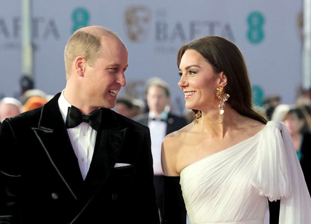 Кейт Міддлтон відвідала церемонію BAFTA-2023/Фото: Chris Jackson/Getty Images Змінила одну деталь: Кейт Міддлтон повторила легендарний образ на церемонії BAFTA-2023