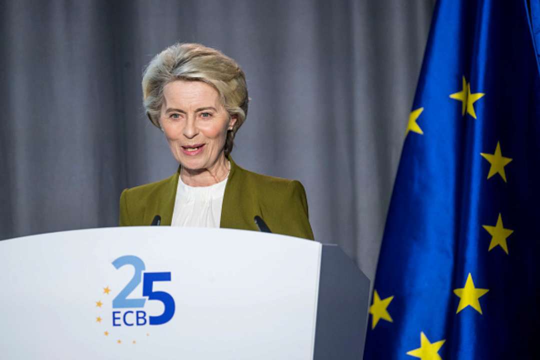 Члены НАТО могут предоставить Украине ряд гарантий безопасности еще до вступления в Альянс/Фото: Thomas Lohnes/Getty Images Президент Еврокомиссии предложила гарантии безопасности для Украины до членства в НАТО