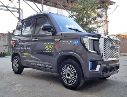 Український електрокросовер за 170 тисяч гривень/Фото: Vilkon Electric Vehicles Vilkon Electric Vehicles