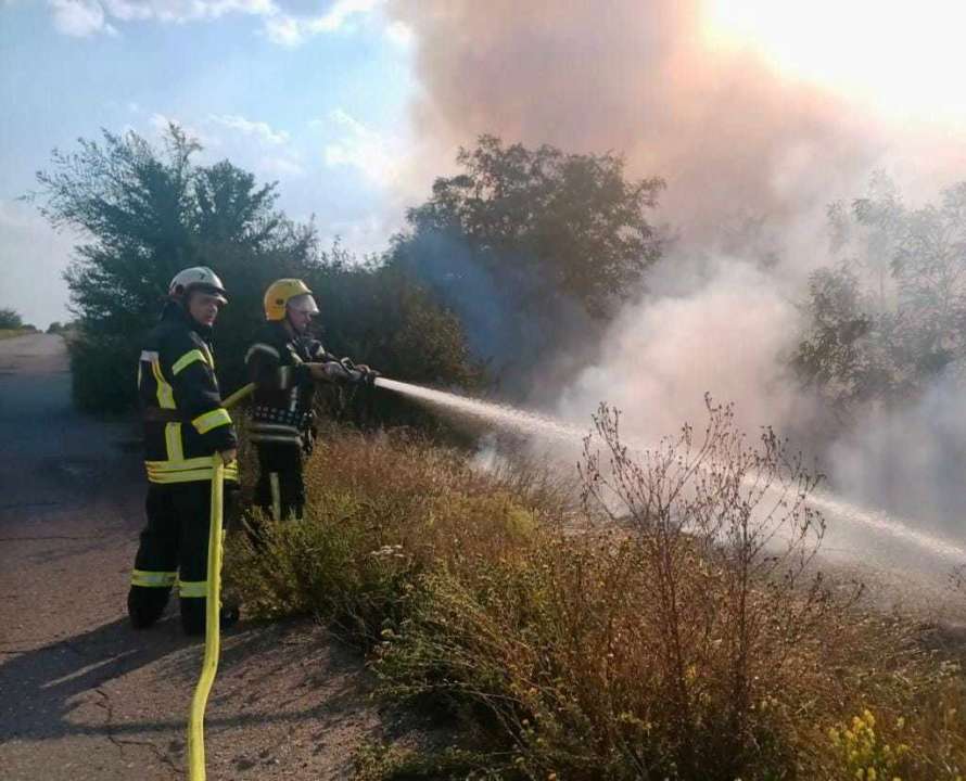 В Киевской области будет наблюдаться пожароопасность. Фото: ГСЧС штормовое предупреждение