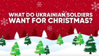 Мечты украинских военных в Рождество. Фото: SPRAVDI Рождество на фронте