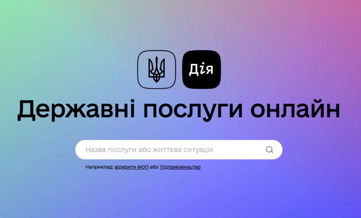 Как внести изменения про ФЛП через Дію / Фото: Скриншот