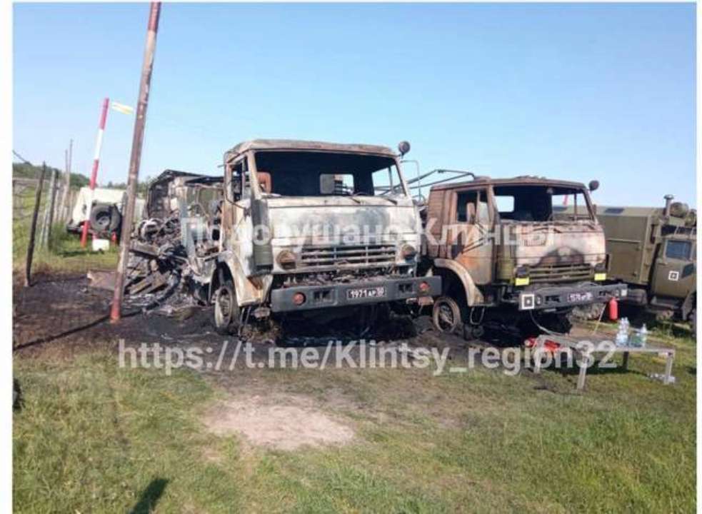 Взрыв в Брянской области
