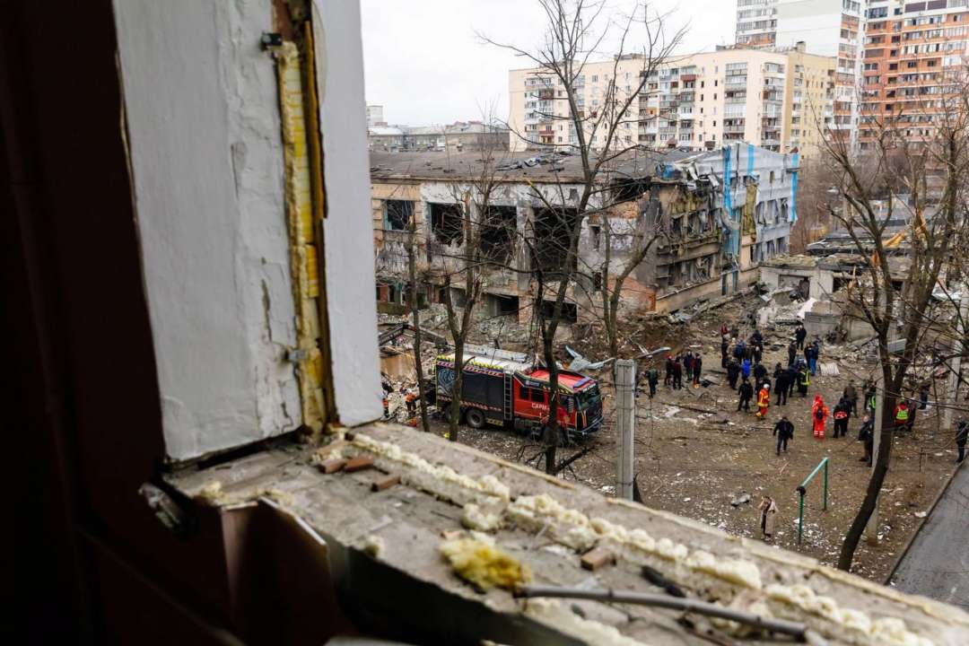 Синєгубов відповів на запитання журналістів про ракетний удар по Харкову 2 січня / Фото: t.me/synegubov Синєгубов відповів на запитання журналістів про ракетний удар по Харкову 2 січня / Фото: t.me/synegubov