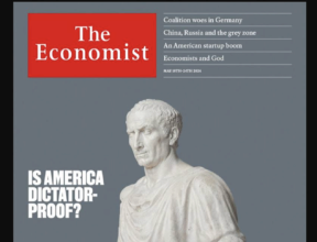 Новая обложка The Economist Защищена ли Америка от диктатуры? Новая обложка The Economist