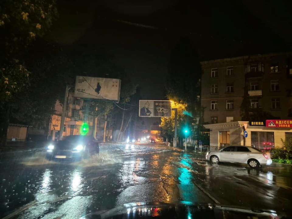В Одессе за ночь выпало почти 70% месячной нормы осадков — Труханов