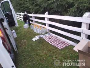 police.in.Rivne.region В Ровенской области полиция задержала мужчину с 340 поддельными пачками сигарет