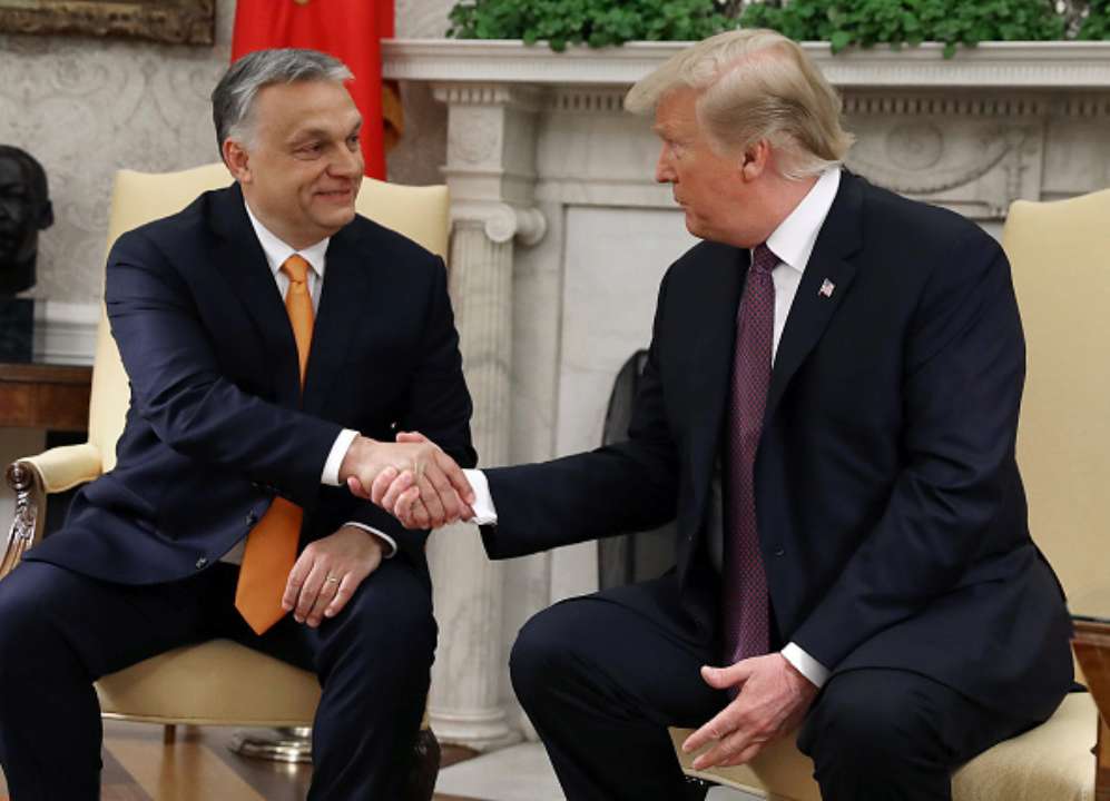 Орбан: Приближается торнадо Трампа, Евросоюз не сможет убежать от него/Фото: Getty Images Орбан: Приближается торнадо Трампа, Евросоюз не сможет убежать от него