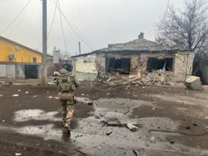 Последствия атаки Донецкой области/Фото: Вадим Филашкин Последствия атаки Донецкой области/Фото: Вадим Филашкин