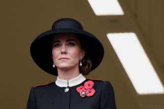 Кейт Миддлтон появилась в новом образе. Фото: GettyImages/Автор- Toby Melville Кейт Миддлтон одела украшения принцессы Дианы