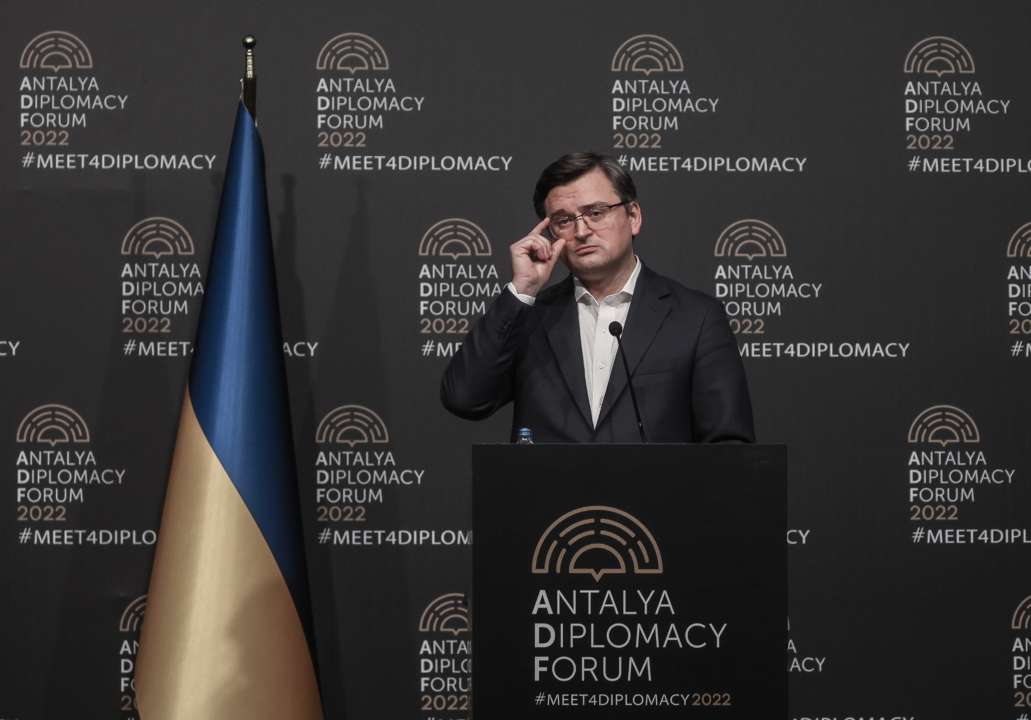 Кулеба розповів, як може завершитися війна в Україні/Фото: Getty Images Міністр закордонних справ України Дмитро Кулеба
