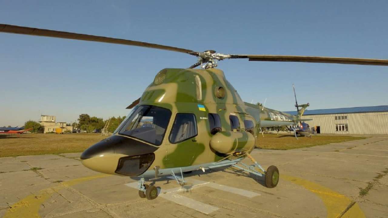 Потерпел крушение вертолет МИ-2