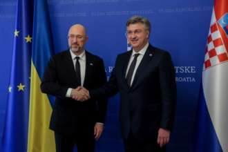 Шмигаль домовився з прем'єром Хорватії про спільні засідання урядів у 2025р/Фото: Denys_Smyhal Хорватія готує новий пакет військово-технічної допомоги для України — Шмигаль