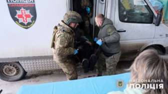 Атака Костянтинівки 20 лютого/Фото: Нацполіція Атака Костянтинівки 20 лютого/Фото: Нацполіція