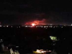 Вночі в Криму лунали вибухи/Фото: vkukraine Бавовна в Криму: окупанти заявили про наймасованішу атаку безпілотників