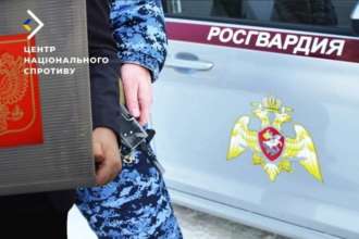 На ВОТ свезли дополнительные отряды росгвардии / Фото: t.me/sprotyv_official На ВОТ свезли дополнительные отряды росгвардии / Фото: t.me/sprotyv_official