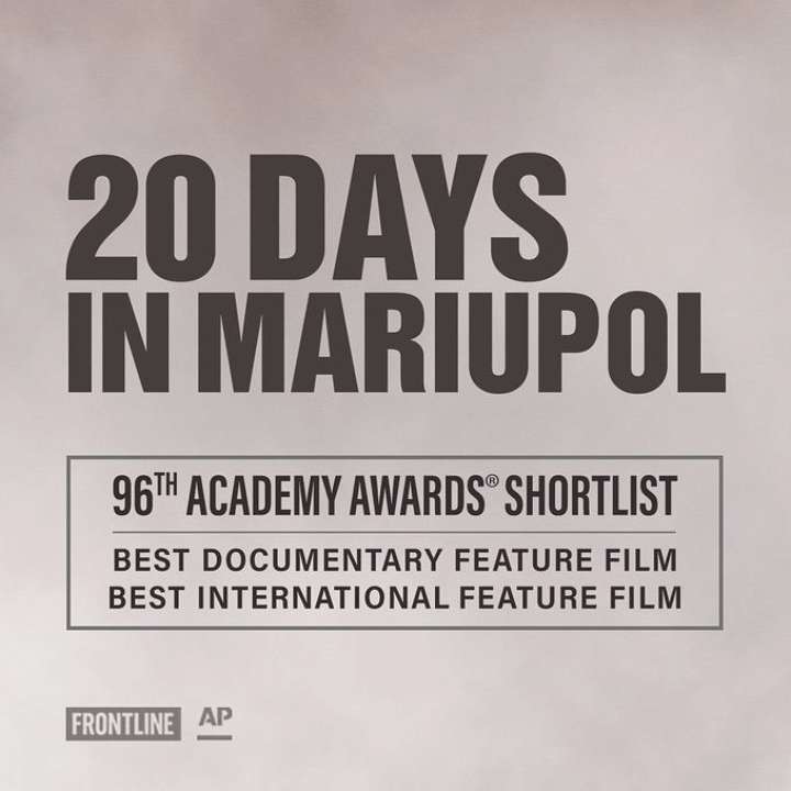 20 дней в Мариуполе / Фото: facebook.com/MstyslavChe "20 дней в Мариуполе" торжествует на BAFTA и получает награду за лучший документальный фильм!