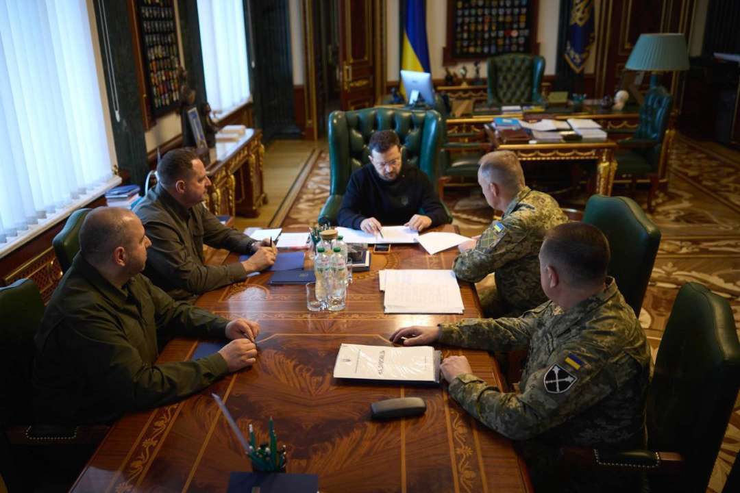 Президент заслушал доклады/Фото: Владимир Зеленский Президент заслушал доклады/Фото: Владимир Зеленский