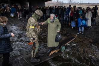 У понеділок не відкриються гуманітарні коридори/Фото: Getty Images У понеділок не відкриються гуманітарні коридори/Фото: Getty Images