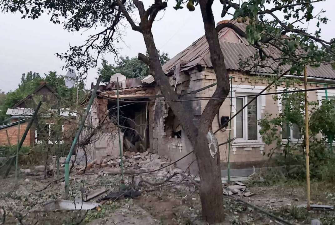 Окупанти здійснили масований обстріл Дніпропетровської області/ Фото: Валентин Резніченко Обстріл Дніпропетровської області