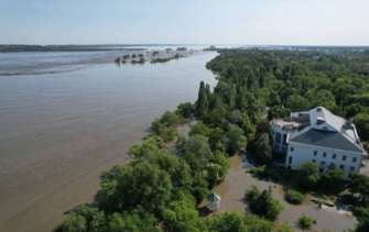 Стало известно, сколько у украинцев нет доступа к питьевой воде. Фото: t.me/tsaplienko Каховская ГЭС