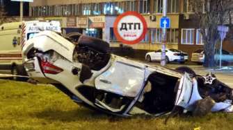 (Фото: dtp.kiev.ua (Telegram)) Nissan