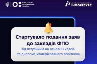Вступ до фахової передвищої освіти / Фото: МОН Вступ до фахової передвищої освіти: розпочато прийом заяв!