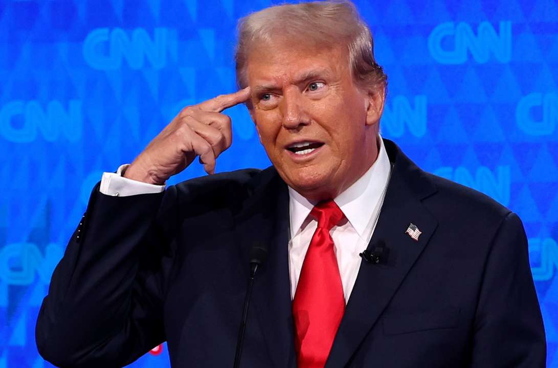 Трампа будет оберегать Секретная служба охраны. Фото: GettyImages/Автор- Justin Sullivan трамп байден иран