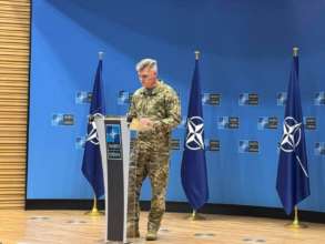 У Брюсселі відбулася прем'єра українського документального фільму "Операція Курськ" / Фото: СтратКом ЗСУ Український фільм "Операція Курськ" презентували в штаб-квартирі НАТО