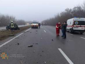 Фото: ГСЧС в Запорожской области ДТП