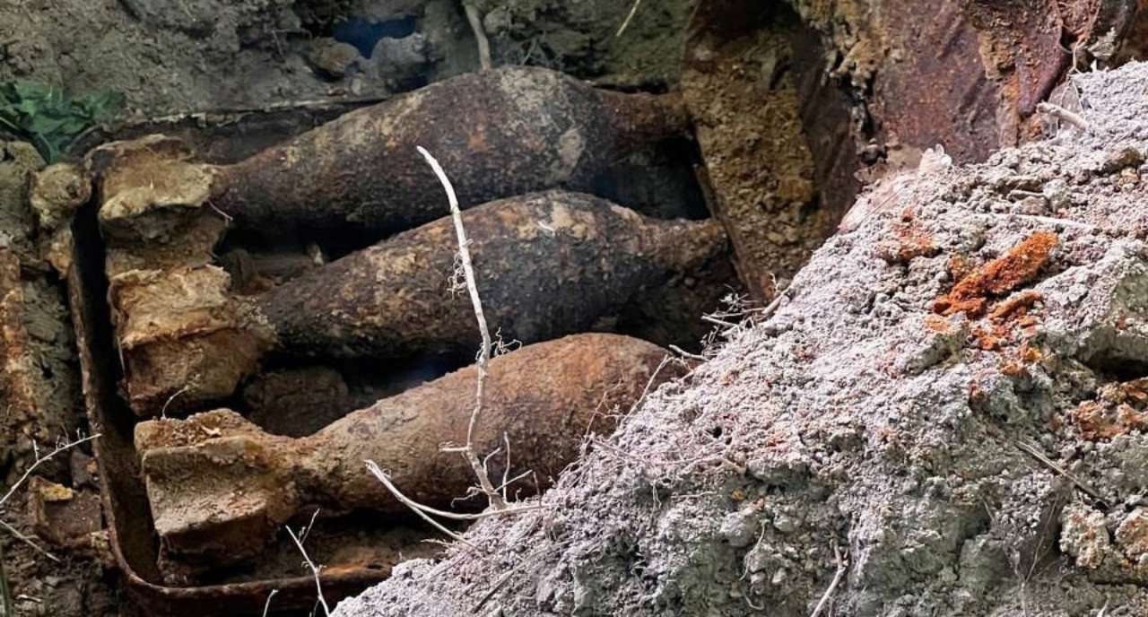 В Киеве мужчина обнаружил мины времен Второй мировой войны