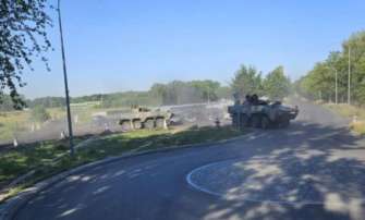Польща посилила військове угрупування на кордоні з білоруссю. Фото: Twitter міністра оборони Польщі Маріуша Блащака Техніка Польщі