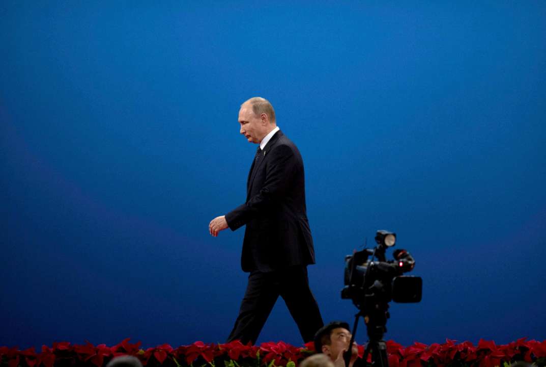 У МЗС України заявили, що погрози путіна спрямовані на зменшення підтримки нашої держави. Фото: GettyImages/Автор - Mark Schiefelbein-Pool путін