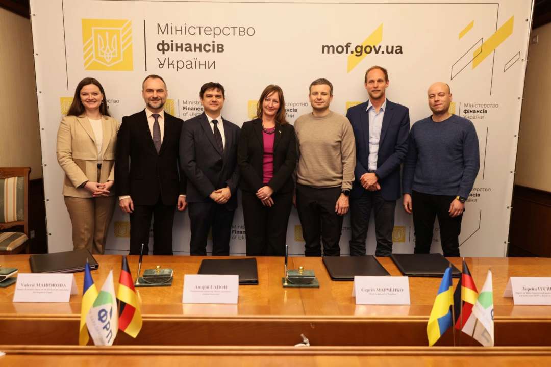 Україна отримає грант у 50 млн євро від KfW/Фото: Мінфін Німеччина погодила Україні ще EUR50 млн гранту на малий та середній бізнес