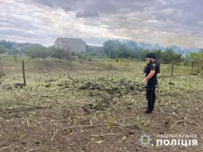 Последствия атак Донецкой области/Фото: Нацполиция Последствия атак Донецкой области/Фото: Нацполиция