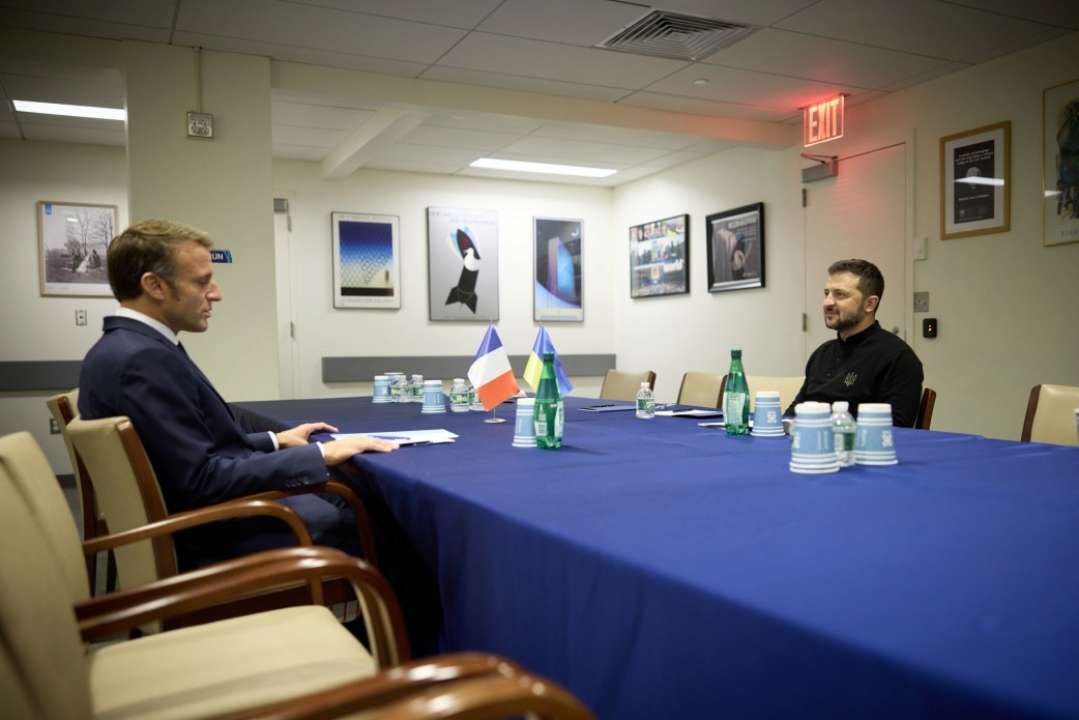 Зеленський представив Макрону План перемоги