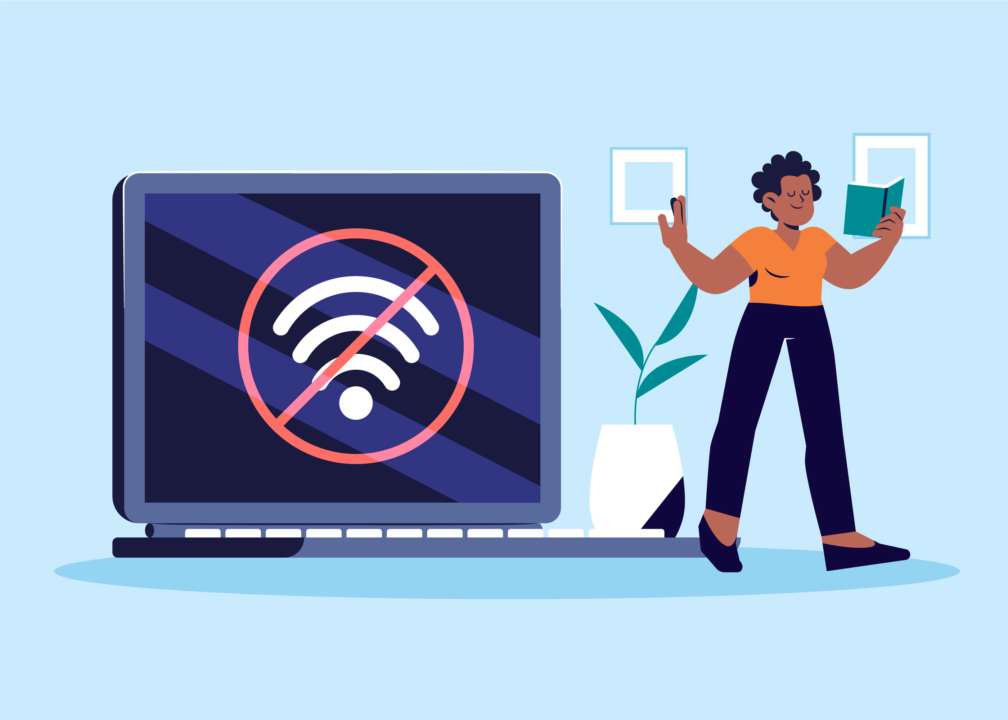 Всесвітній день без Wi-Fi / Фото: freepik Знак для цифрового детоксу: 8-го листопада відзначають Всесвітній день без Wi-Fi