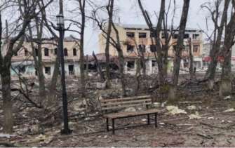 В Ізюмі зруйнували майже 80% РК. Фото: Міноборони України В Харківській області окупанти знищили будинки