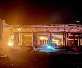 Удар по Дніпру 9 листопада/Фото: Дніпропетровська ОВА Удар по Дніпру 9 листопада/Фото: Дніпропетровська ОВА